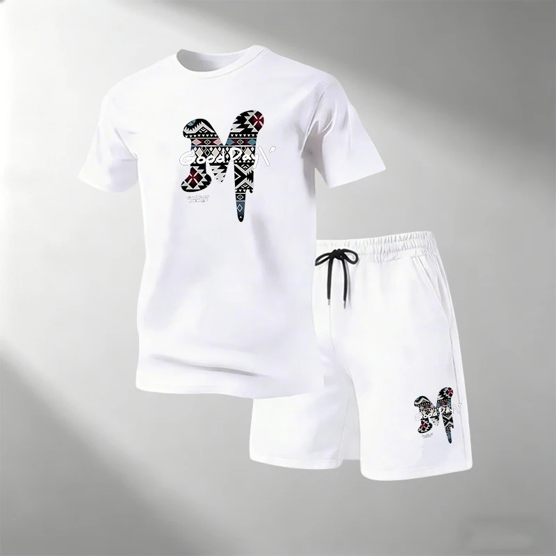 Outdoor Sport Leisure - Summer Men's Sportswear T-Shirts Sets Round