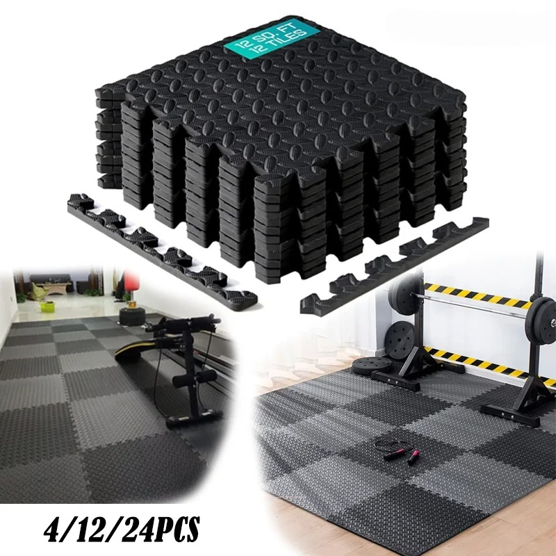 Outdoor Sport Jas - 30*30cm Anti-slip Fitness Mat Eva Interlocking
