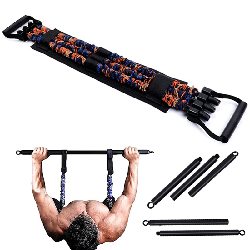 Outdoor Sport Bar - Adjustable Bench Press Bands Set Fitness