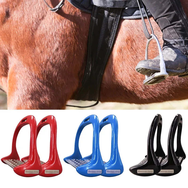 Lunge Line Horse - 1 Pair Pedal Equipment Horse Stirrups
