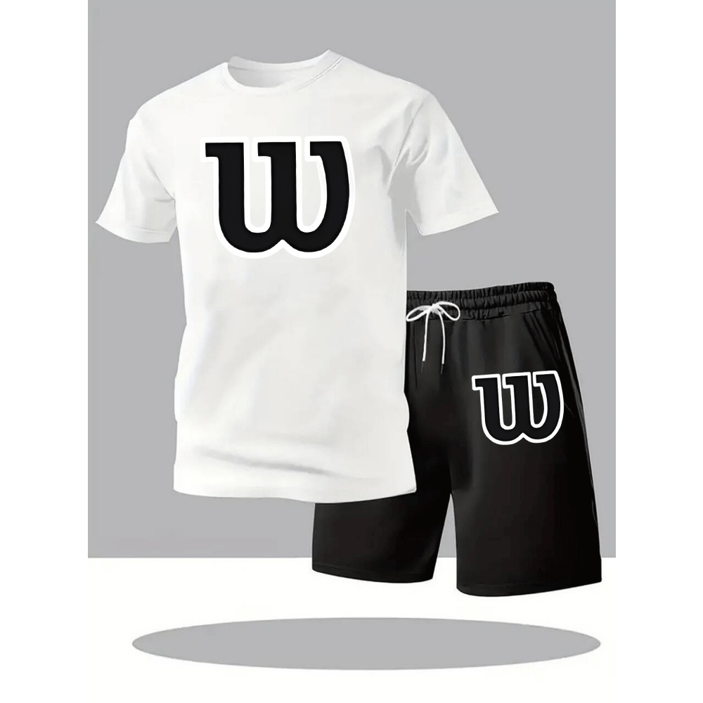 Outdoor Sport Leisure - 2026 Summer Men's T-shirt+Shorts City casual