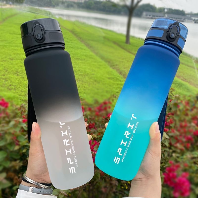 Outdoor Sport Field - 500ml/650ml/1000ml Sports Water Bottle Leak Proof