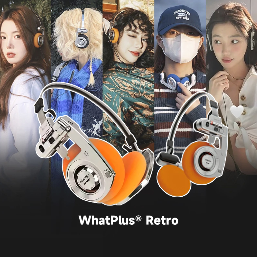 Outdoor Sport Bar - 2026 WhatPlus RETRO R3 Bluetooth Earphones