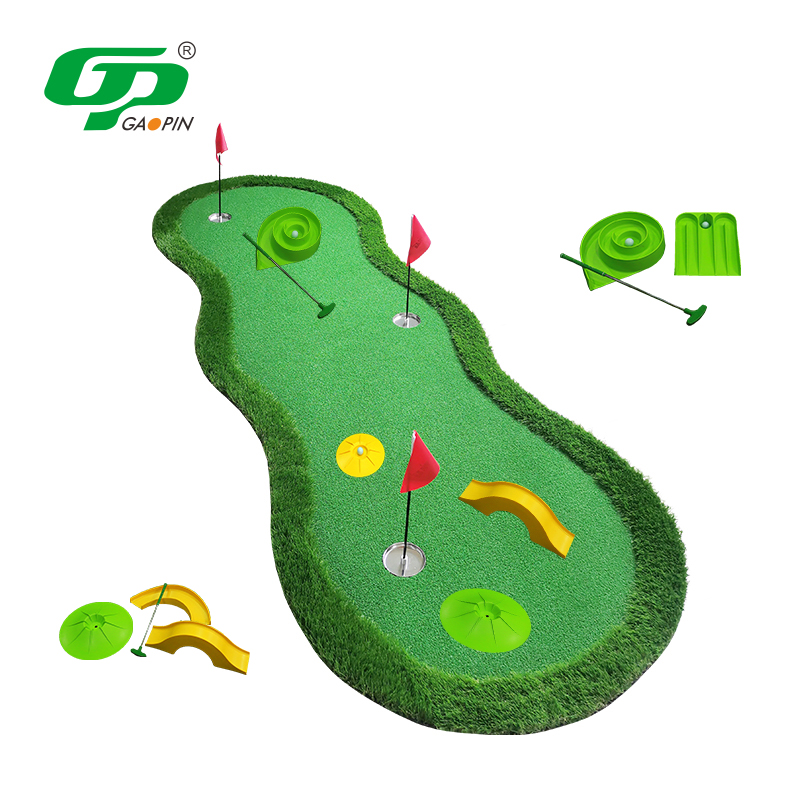 Outdoor Sport Leisure - Mini Golf Course Set Indoor/Outdoor Golf