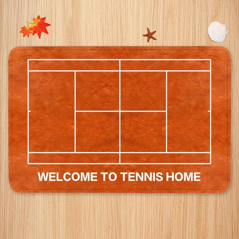 Sports Theme Carpet Mat Tennis - Outdoor Sport Flooring recensie en prijs