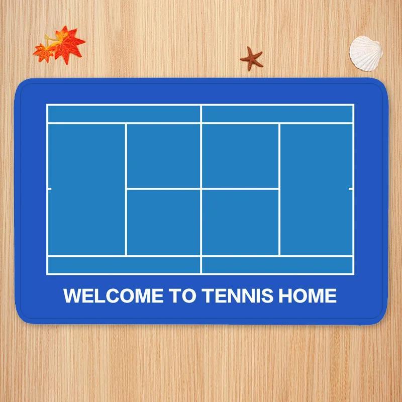 Sports Theme Carpet Mat Tennis - Outdoor Sport Flooring recensie en prijs