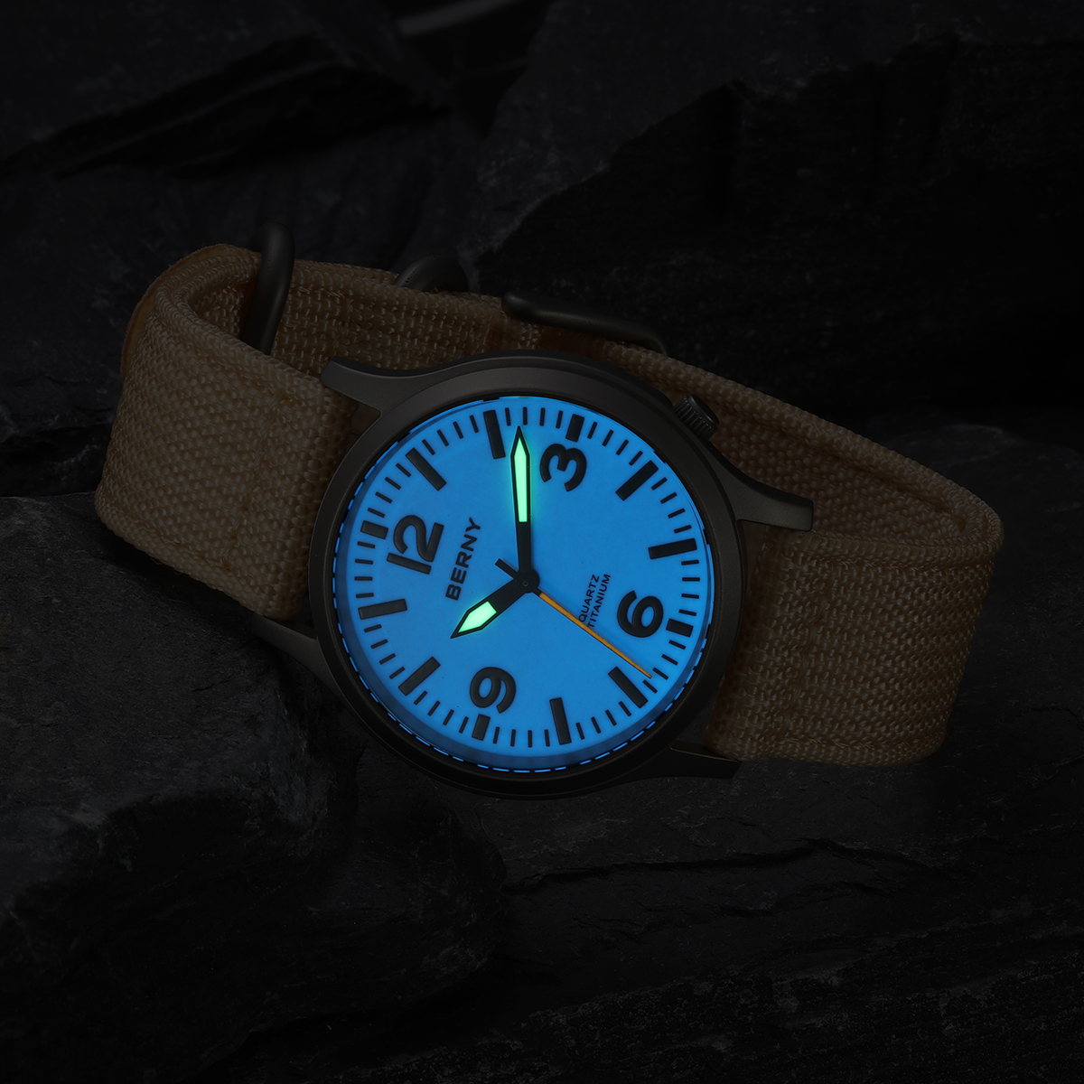 BERNY Titanium Watches for Men - Outdoor Sport Field recensie en prijs