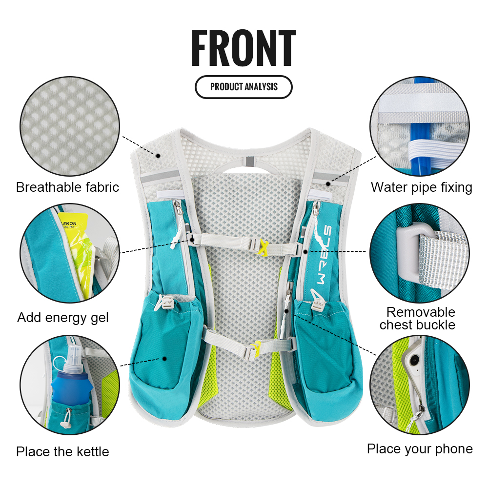 WRELS Lightweight Cycling Run  - Trail Running Vest recensie en prijs