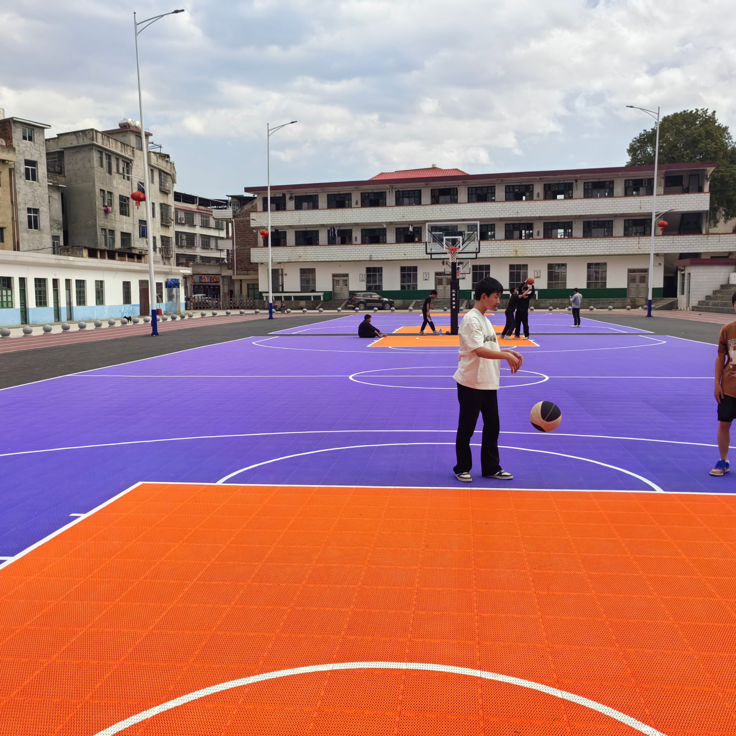 Modern Outdoor Sport Court Til - Outdoor Sport Floor Tiles recensie en prijs