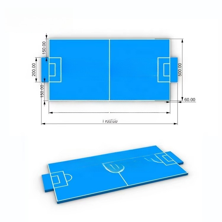 Portable Indoor and Outdoor In - Outdoor Sport Court Flooring recensie en prijs