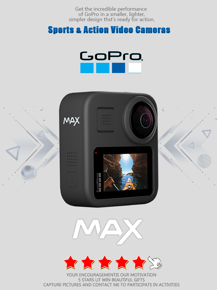 GoPro MAX 360 Action Camera wi - Outdoor Sport Live recensie en prijs