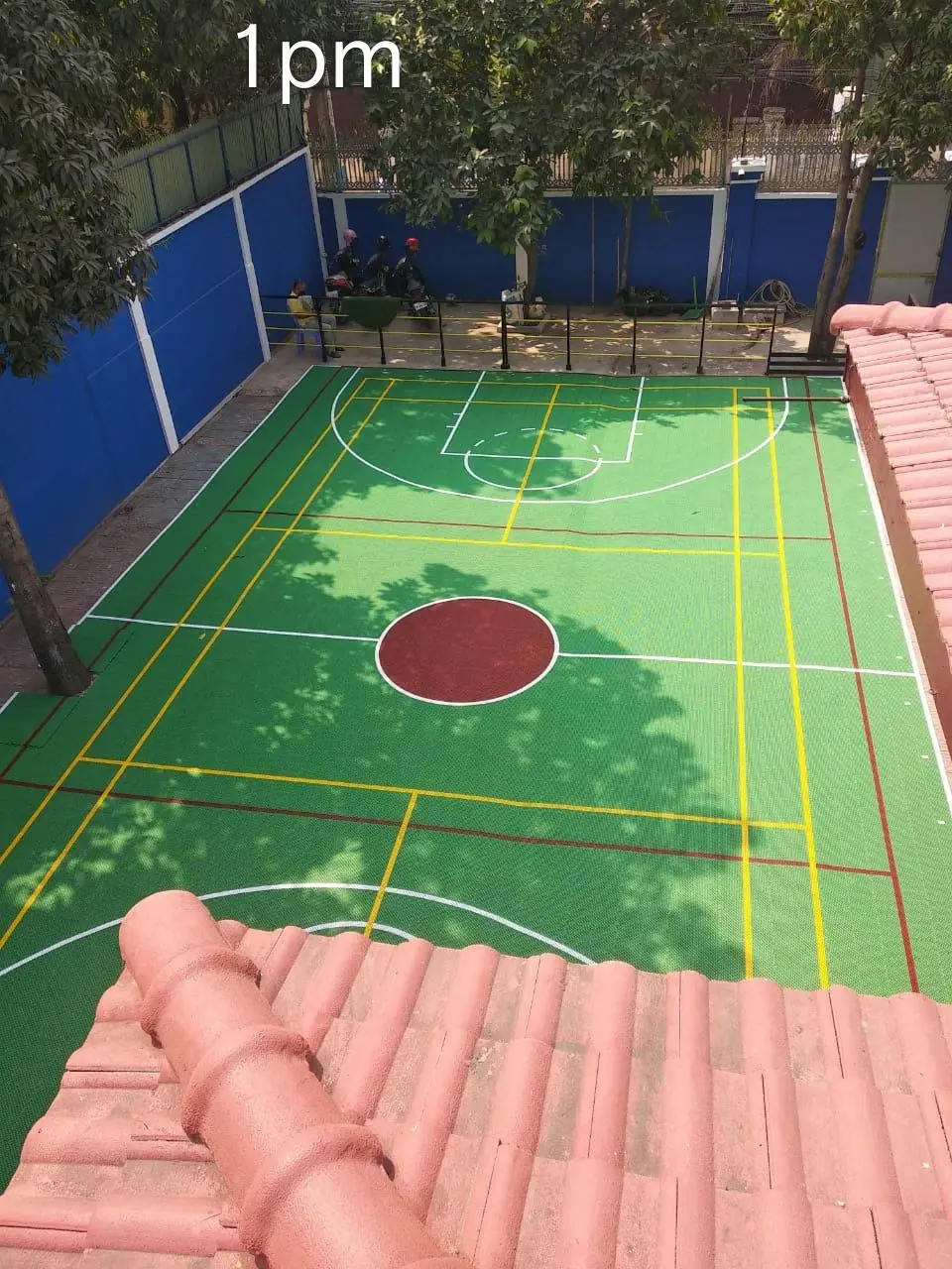 Eco-Friendly Plastic Custom Lo - Outdoor Sport Floor Tiles recensie en prijs