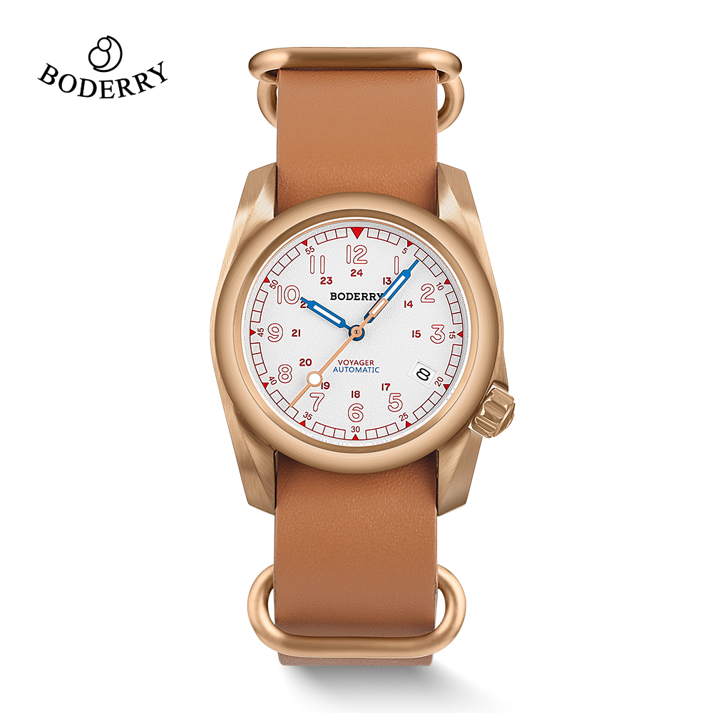 Boderry Field Watch Bronze Wat - Outdoor Sport Field recensie en prijs