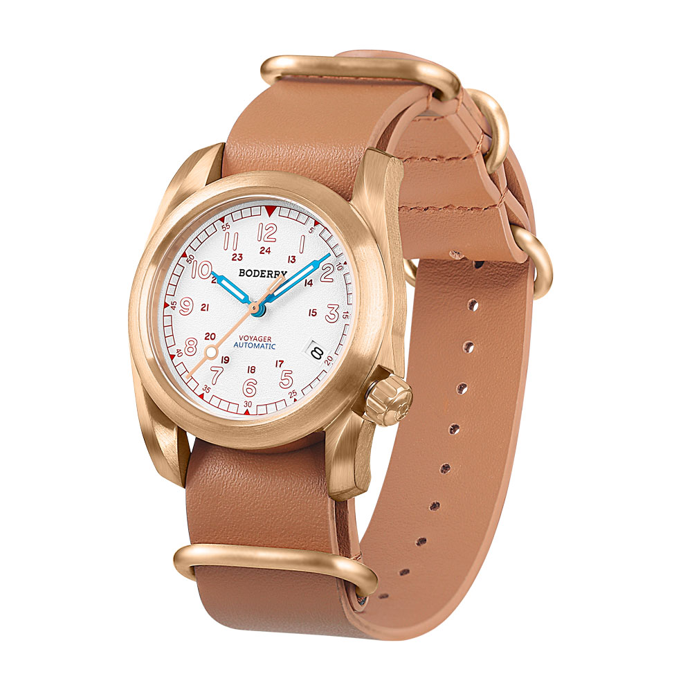 Boderry Field Watch Bronze Wat - Outdoor Sport Field recensie en prijs