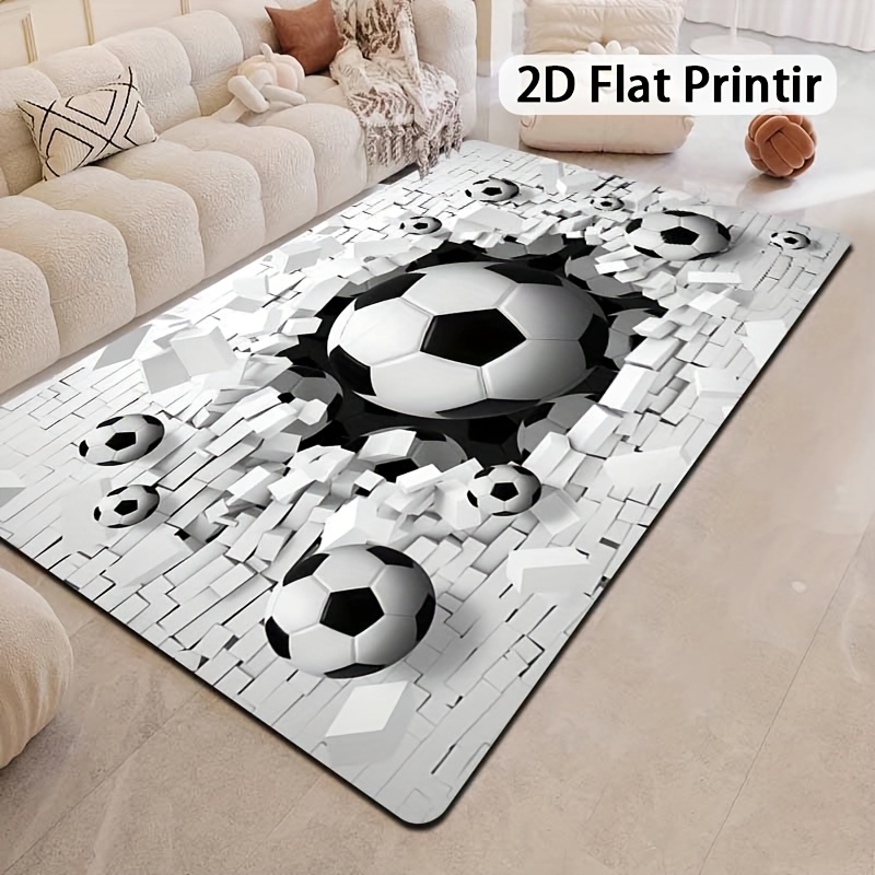 Soccer Ball 3D Effect Rug Flan - Outdoor Sport Live recensie en prijs