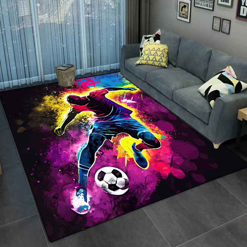 Colorful Football Player Actio - Outdoor Sport Live recensie en prijs