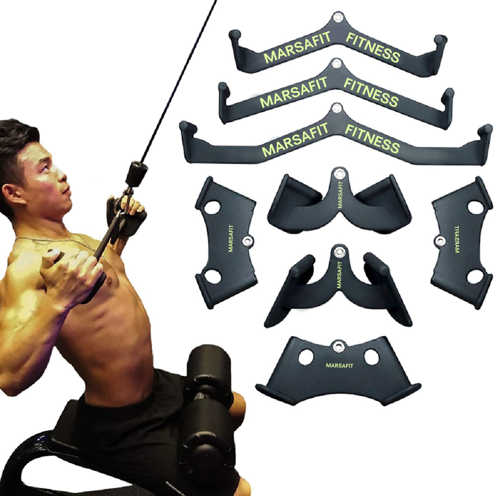 Lat Pull Down Bar Rowing Handl - Outdoor Sport Bar recensie en prijs
