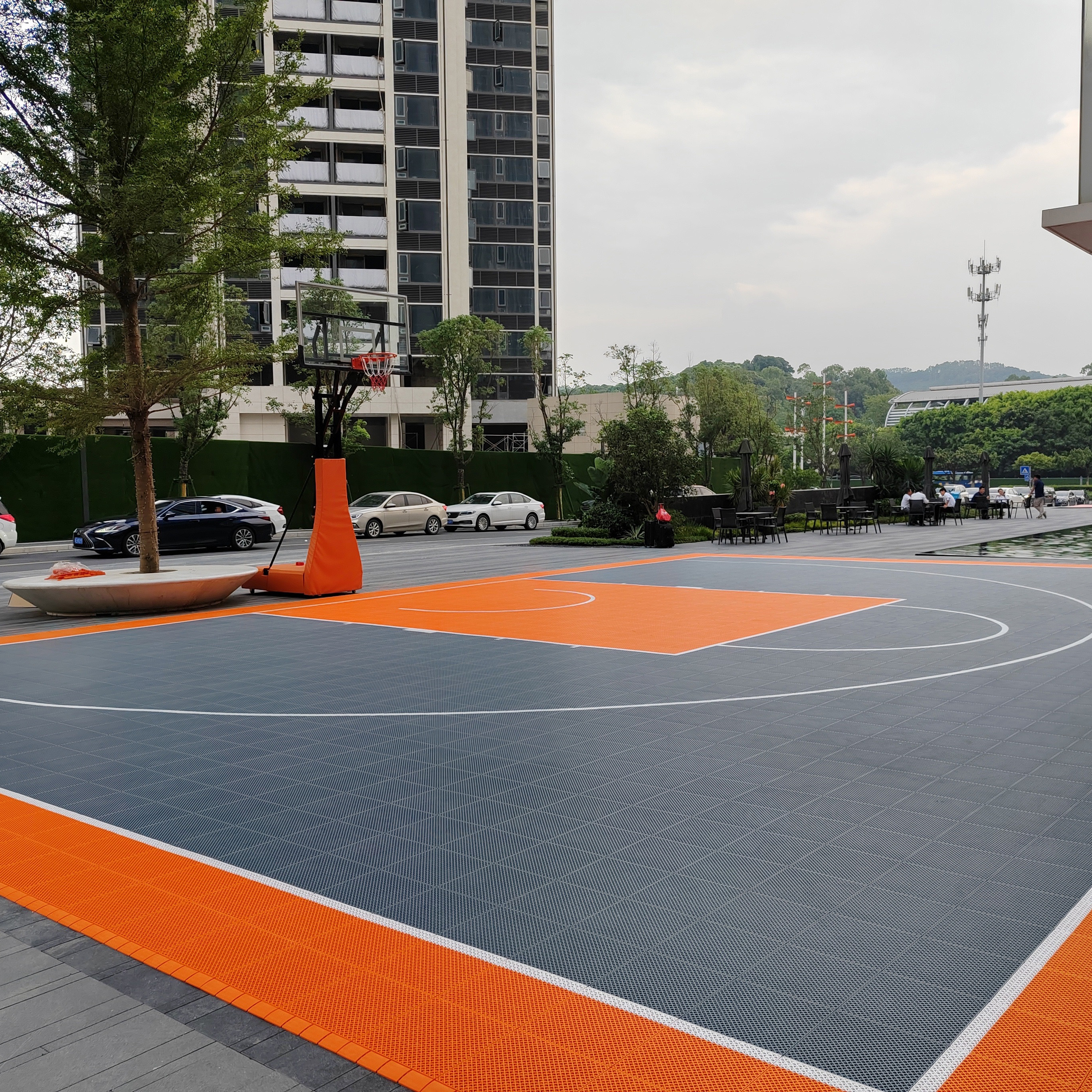 OEM Customized Indoor/Outdoor  - Outdoor Sport Floor Tiles recensie en prijs
