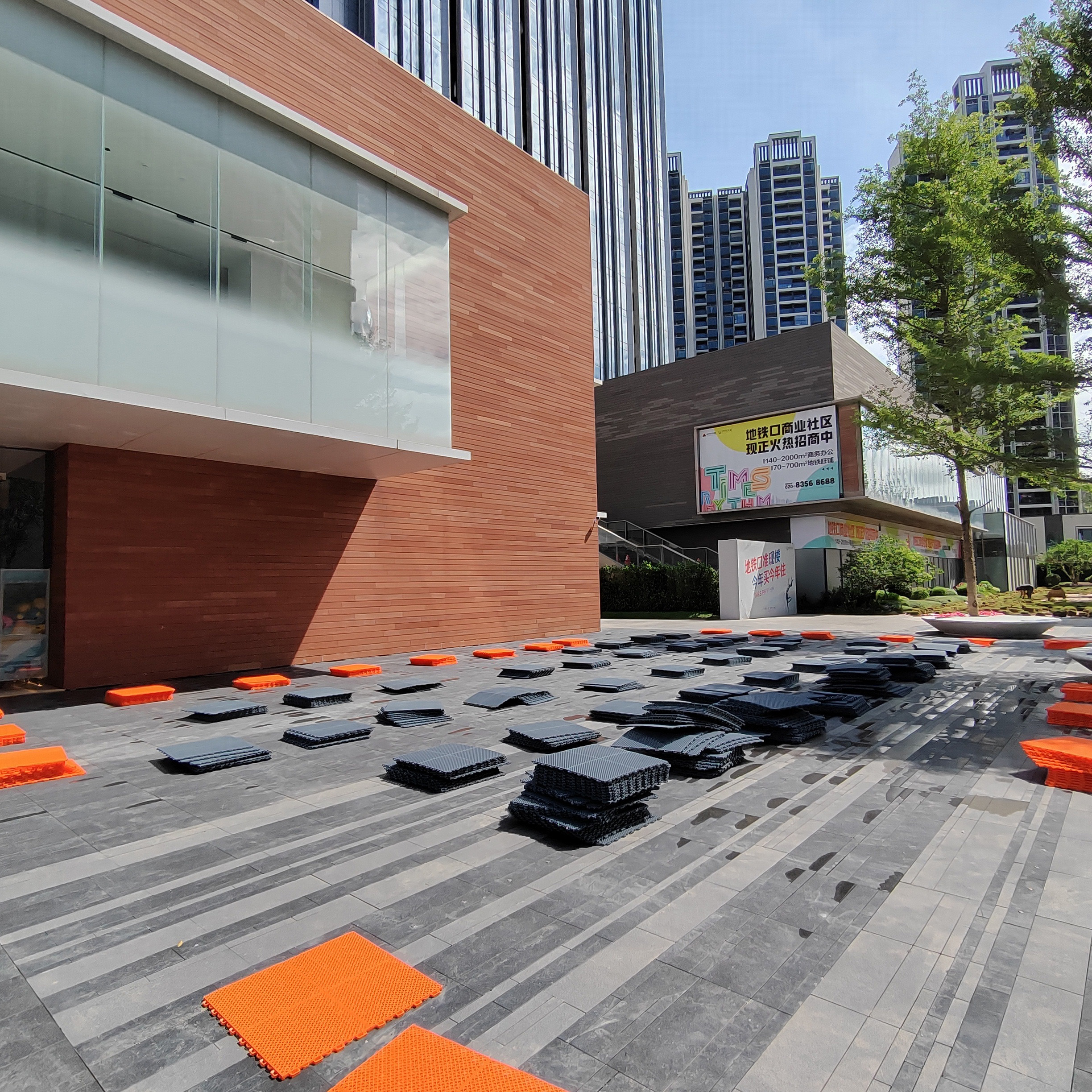 OEM Customized Indoor/Outdoor  - Outdoor Sport Floor Tiles recensie en prijs