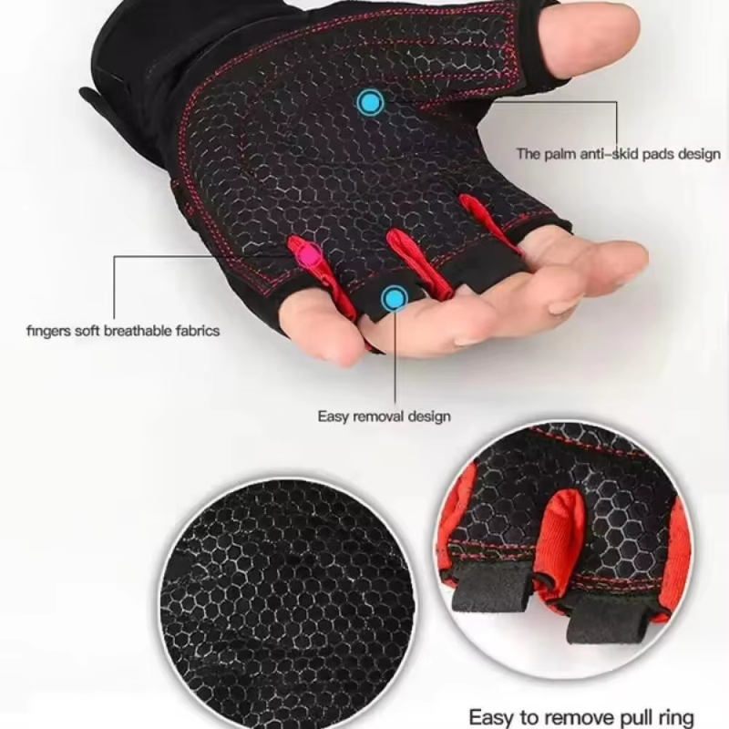 Fitness Half Finger Gloves Men - Outdoor Sport Bar recensie en prijs