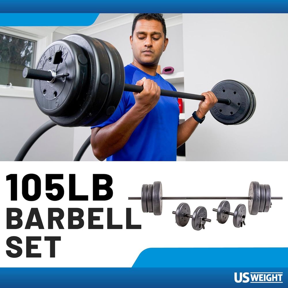 105 Pound Adjustable Weight Se - Outdoor Sport Bar recensie en prijs
