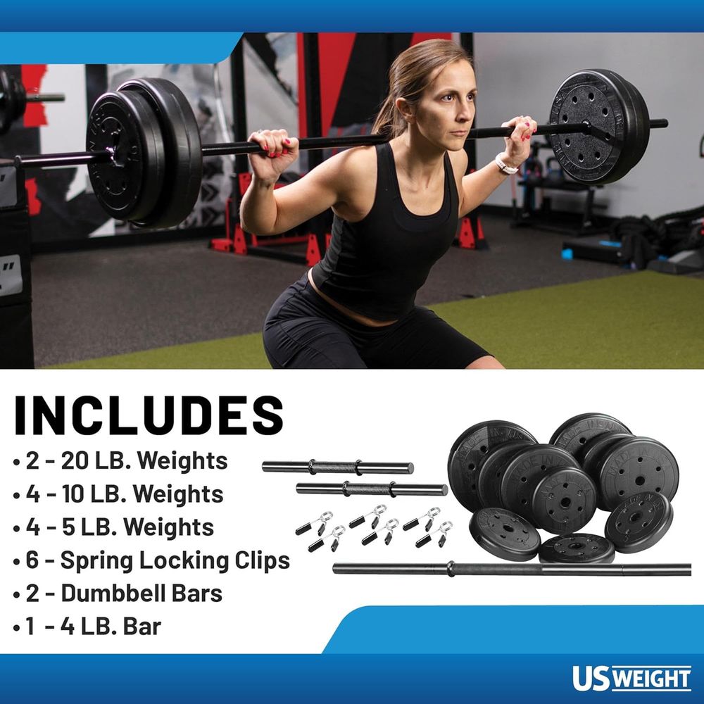 105 Pound Adjustable Weight Se - Outdoor Sport Bar recensie en prijs