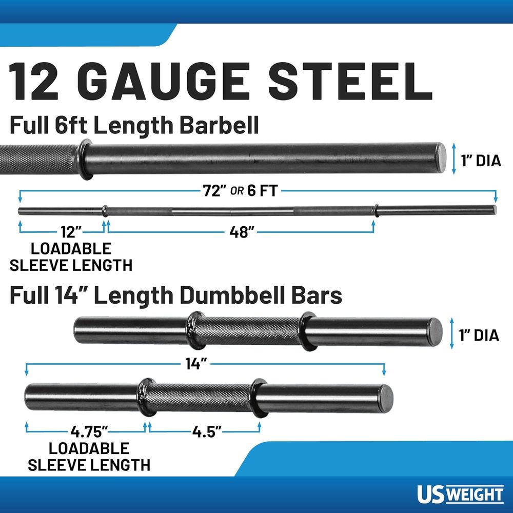 105 Pound Adjustable Weight Se - Outdoor Sport Bar recensie en prijs