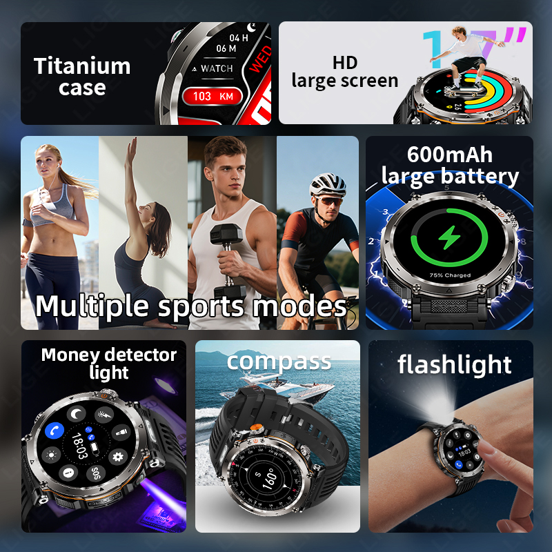 New Military Outdoor Smartwatc - Outdoor Sport Watch recensie en prijs