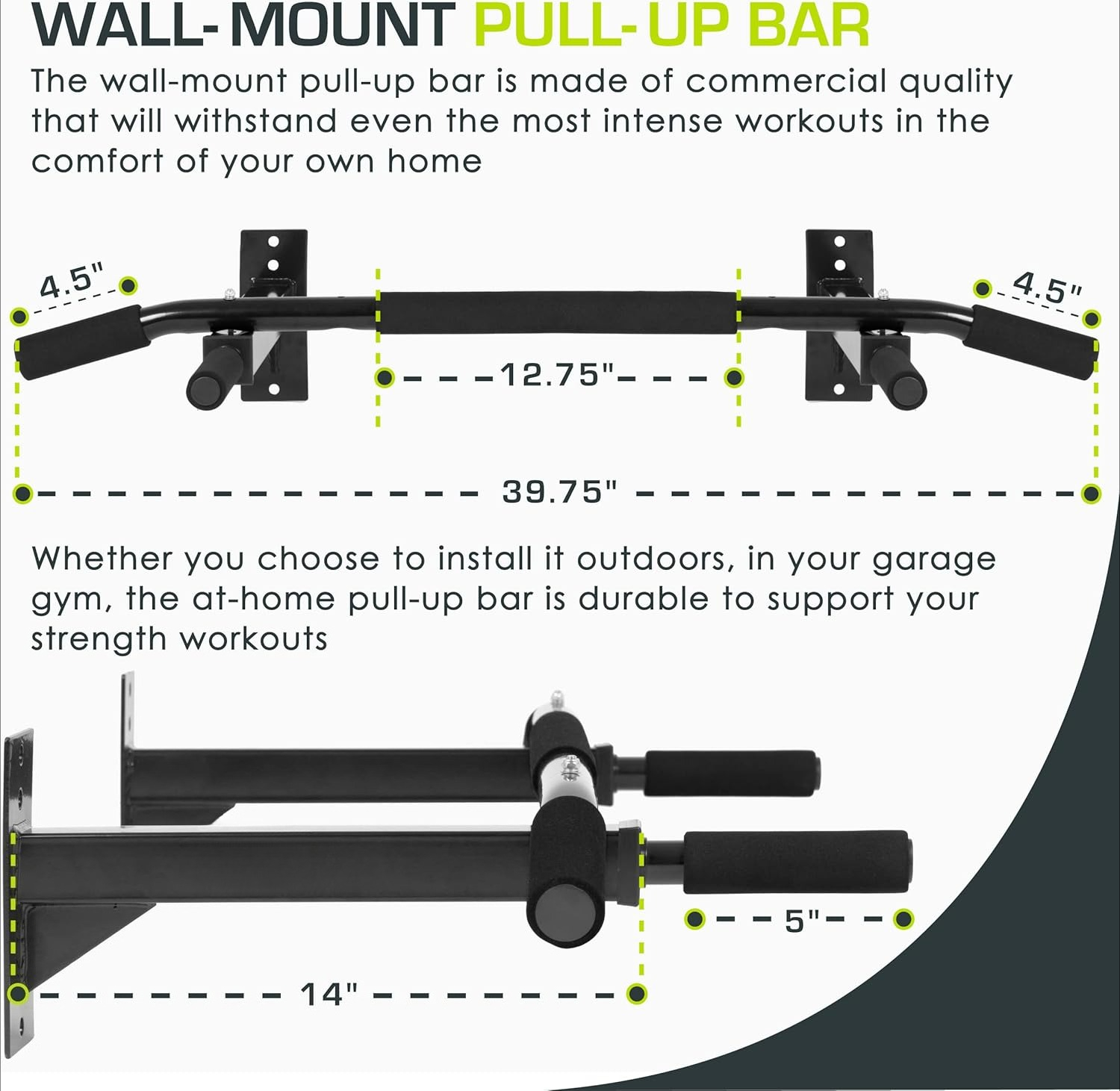 Heavy Duty Doorway Mount Pull  - Chin Bar Doorway recensie en prijs
