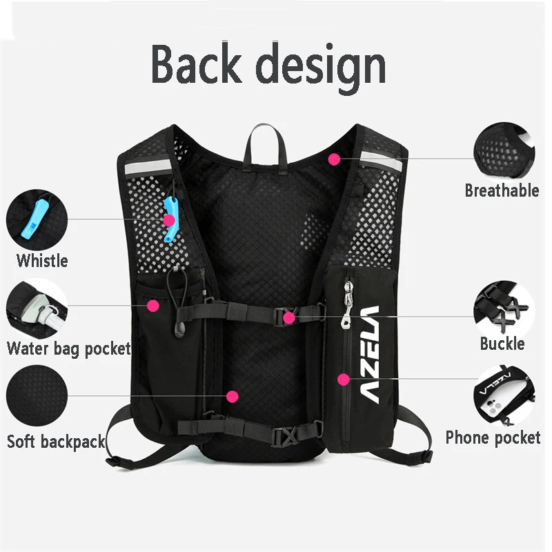 5L Running Hydration Vest Back - Trail Running Vest recensie en prijs