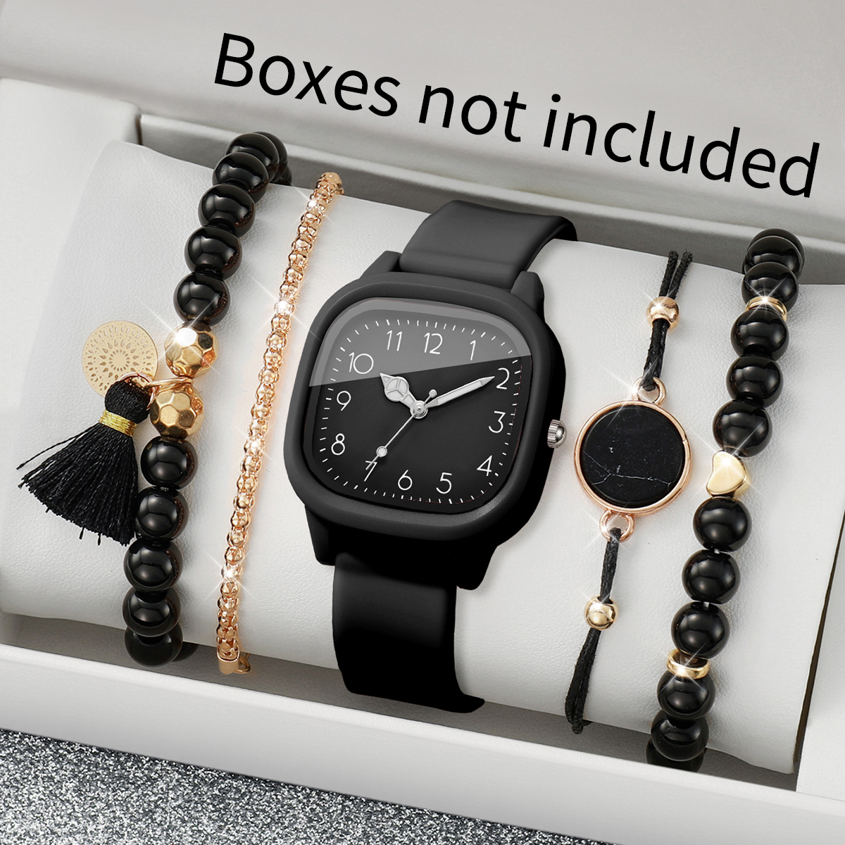 5PCS Fashion Square Women Watc - Outdoor Sport Watch recensie en prijs