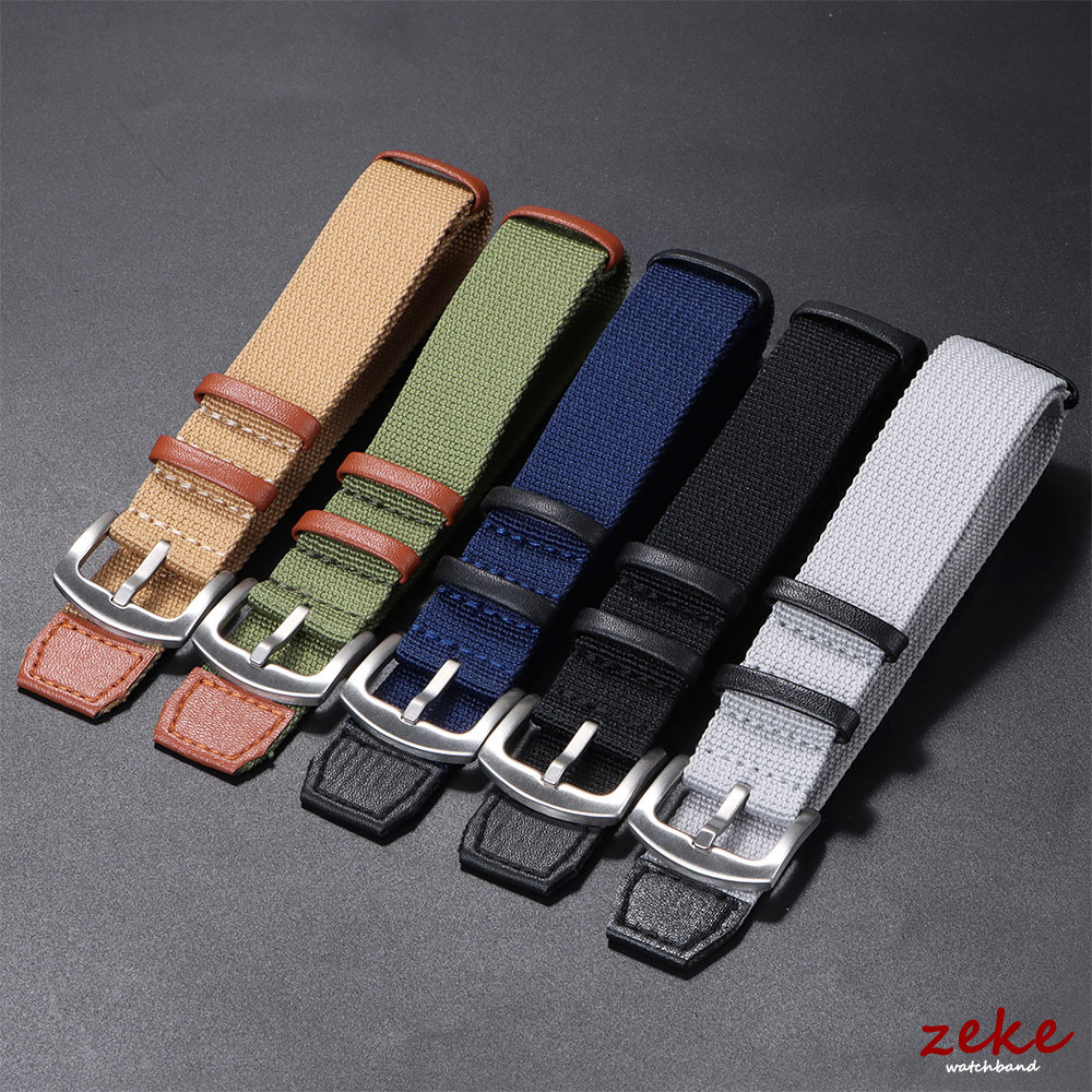 20mm 22mm Nylon Leather Watch  - Outdoor Sport Field recensie en prijs
